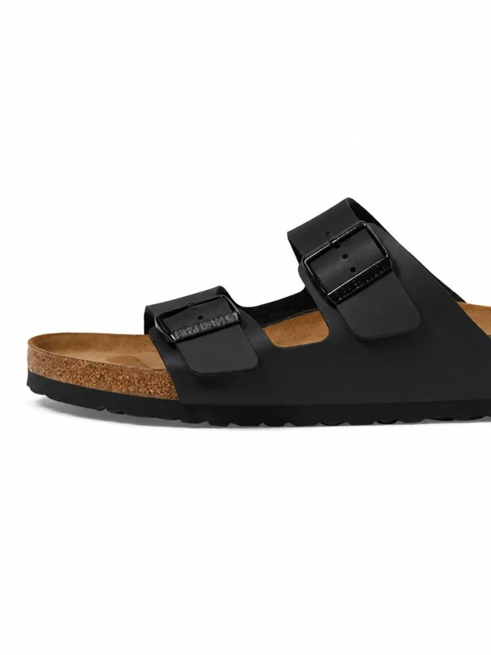 NEW Birkenstock Arizona Soft Footbed Birko-Flor Black Sandals